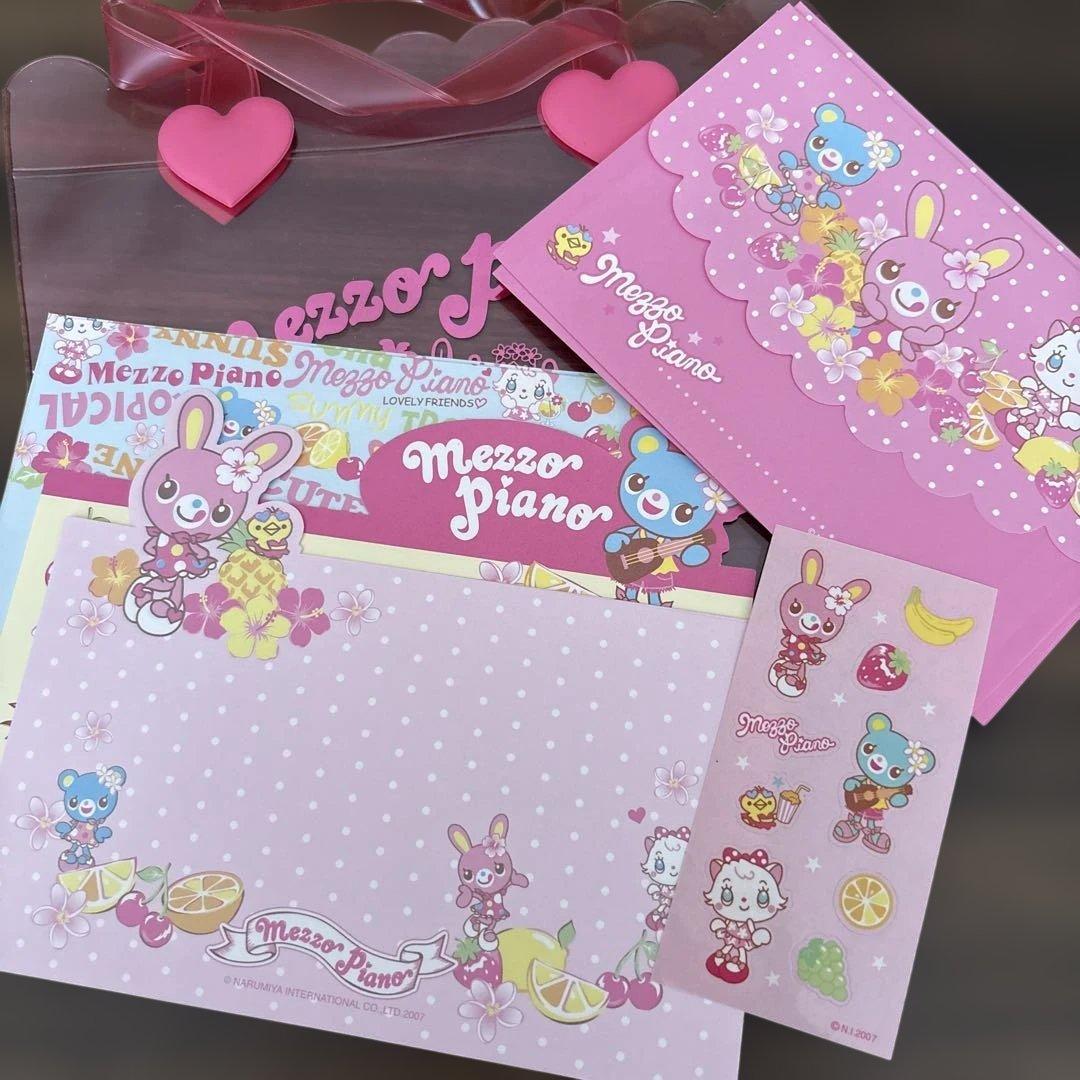 ほぼ新品♡使い残りメゾピアノダイカットレターセット — image 2