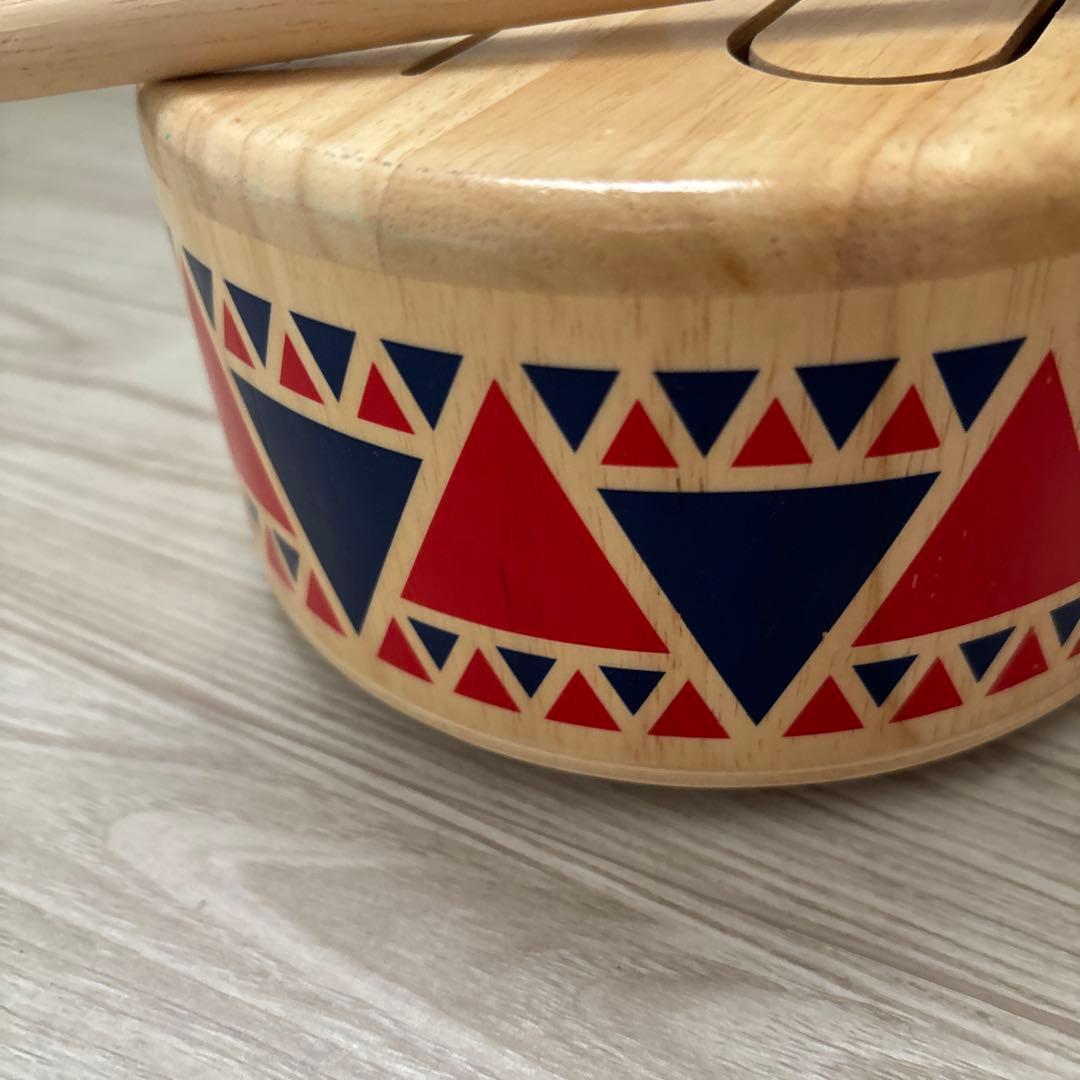PLANTOYS Solid Drum 6404 知育玩具 木製ドラム — image 5