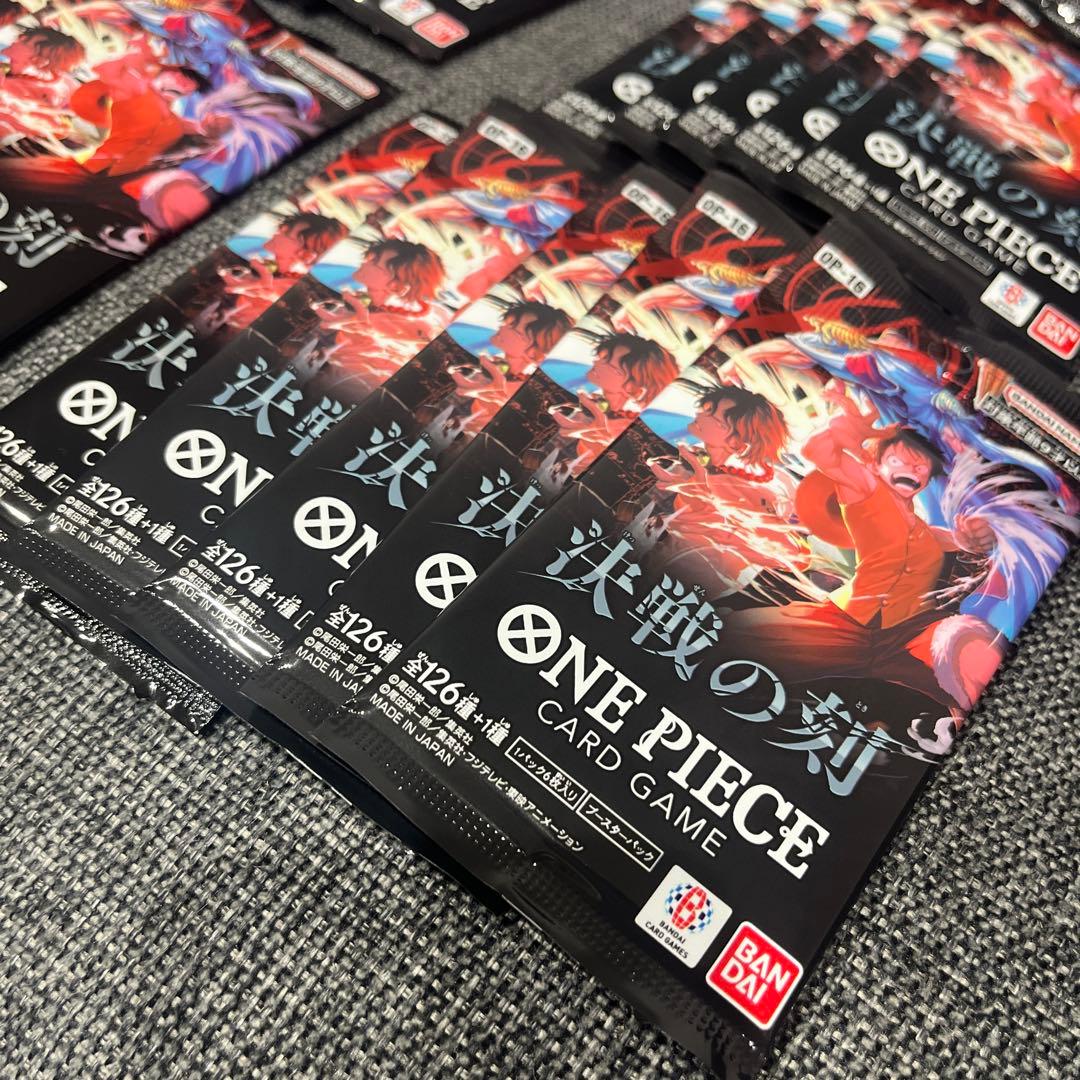 ONE PIECEカードゲーム 決戦の刻 OP-16 未開封30パック — image 2