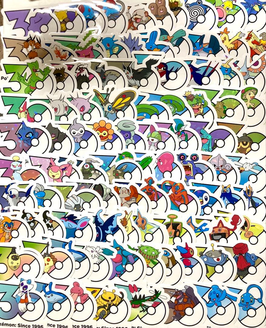 ポケモン　30周年 ステッカー 韓国限定 キノガッサ — image 3