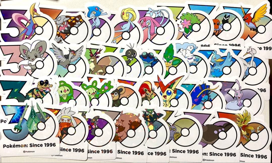 ポケモン　30周年 ステッカー 韓国限定 キノガッサ — image 4