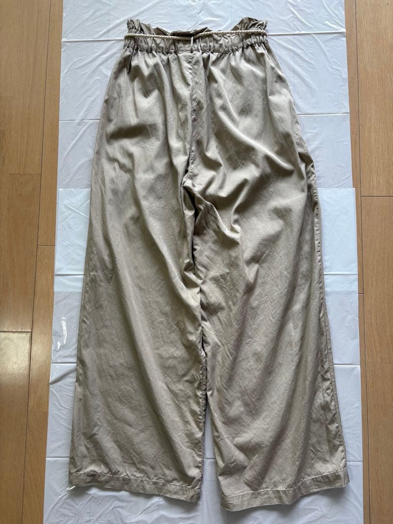 ニコアンド DRYイージールーズパンツ　ベージュ　Lサイズ — image 5