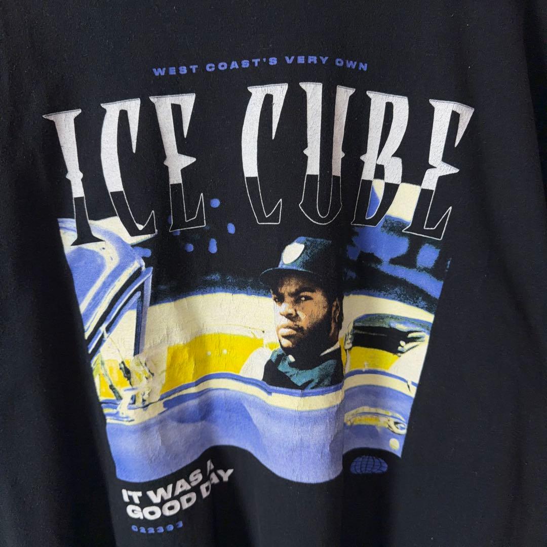 アイスキューブ ICE CUBE Tシャツ 黒 XLサイズ 2020年 古着 — image 3