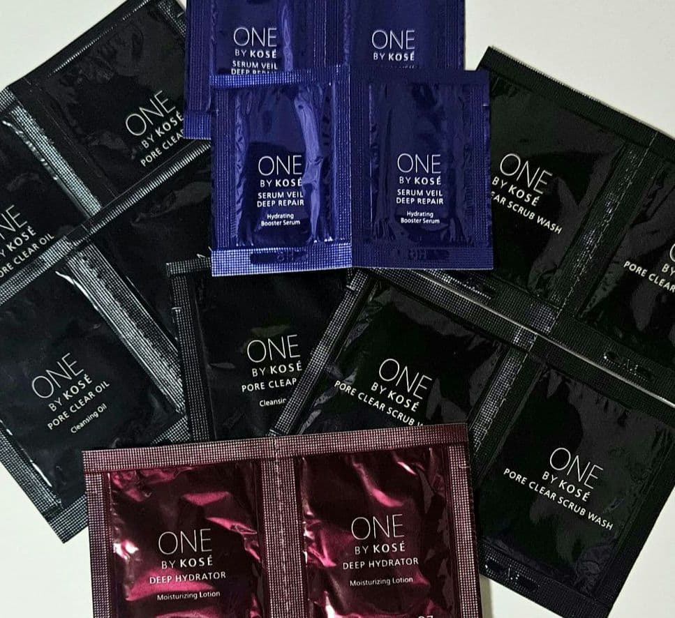 ONE BY KOSE ポアクリアスクラブウォッシュ&オイル&セラムヴェール等 — image 2