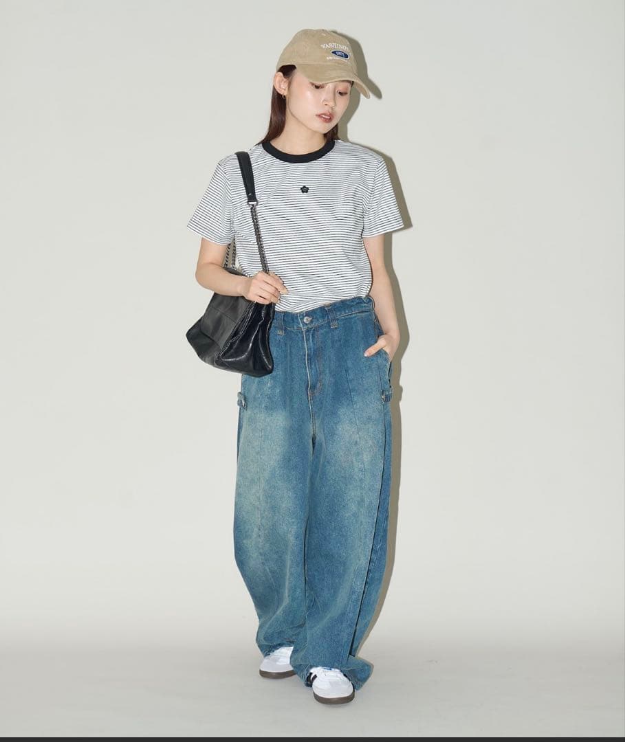 MARY QUANT ボーダーTシャツ 半袖 — image 3