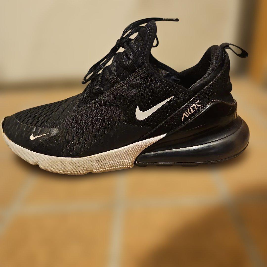 NIKE Air Max 270 ブラック ホワイト 靴 — image 5