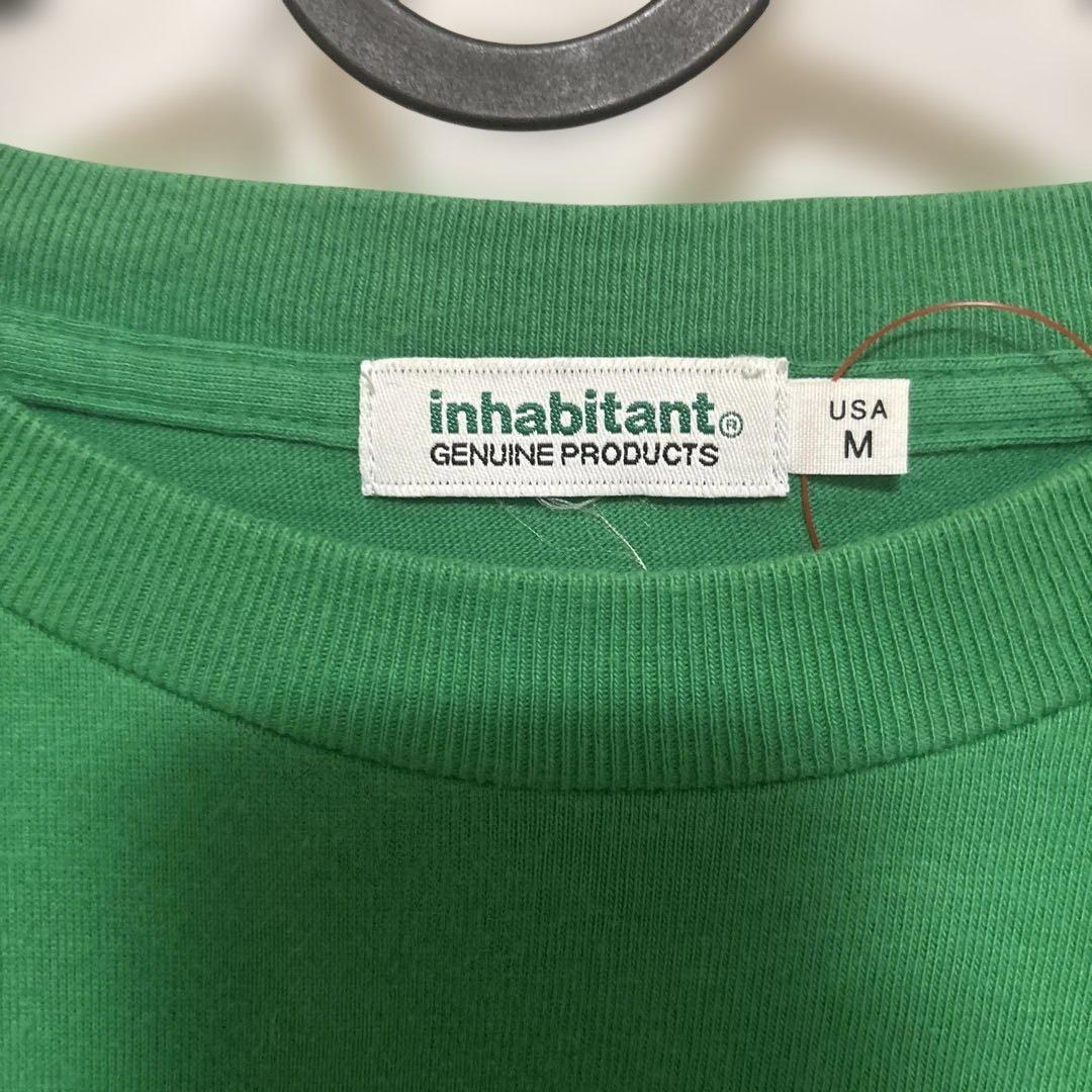 inhabitant Tシャツ グリーン Mサイズ — image 2