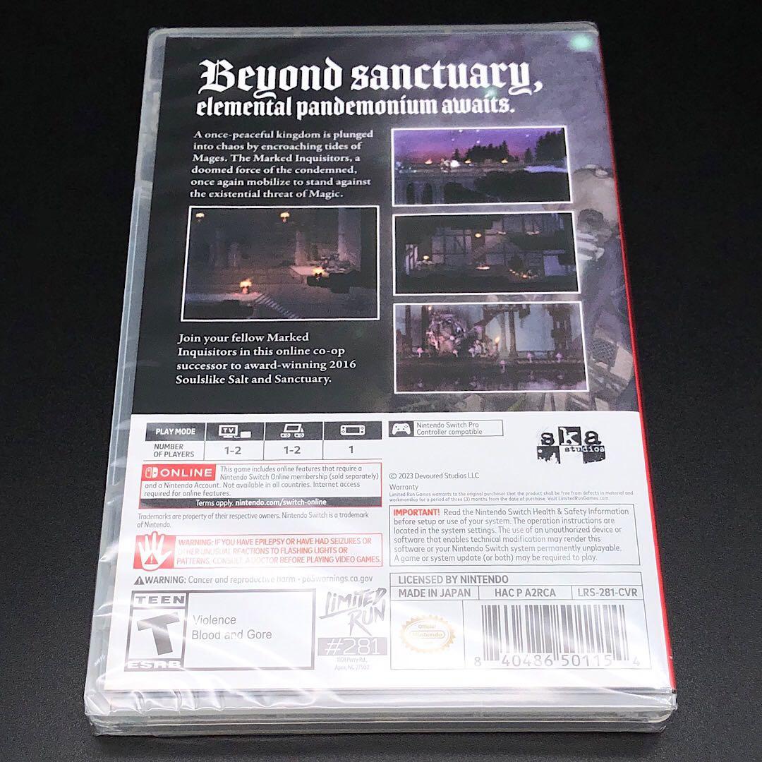 Salt and Sacrifice ソルトアンドサクリファイス switch — image 2