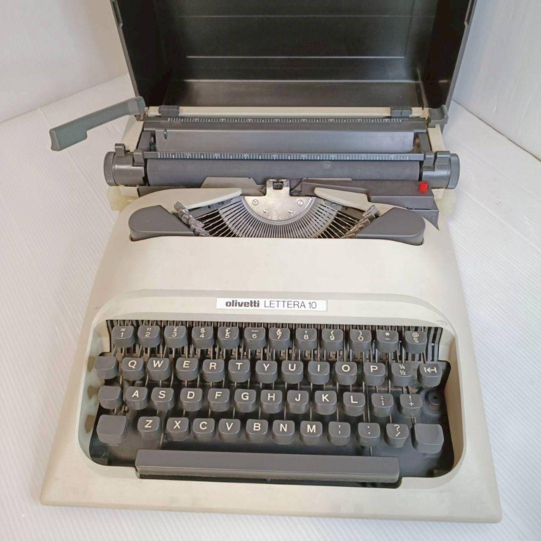 ​動作品 オリベッティ レッテラ10 タイプライター olivetti レトロ — image 4