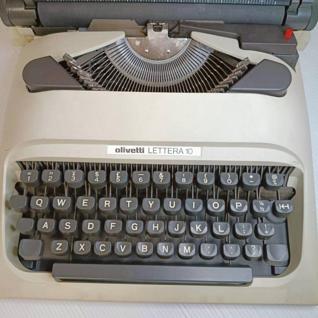 ​動作品 オリベッティ レッテラ10 タイプライター olivetti レトロ — image 5