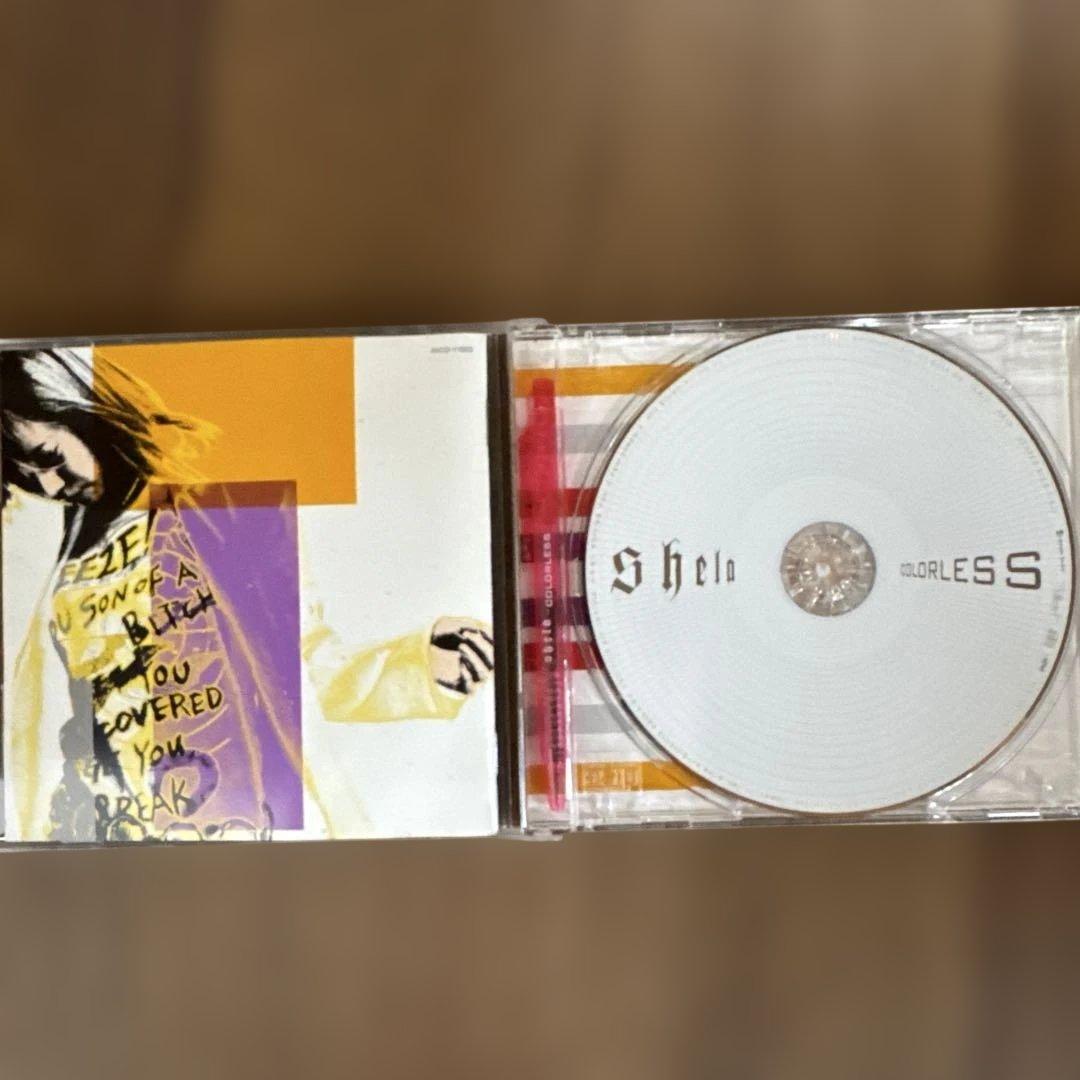 shela 「COLORLESS」 初回盤 — image 2
