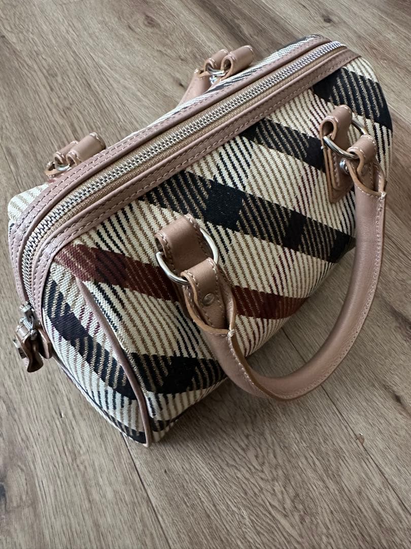 超美品！DAKS ダックス　ハンドバッグ　チェック　ミニボストン — image 2