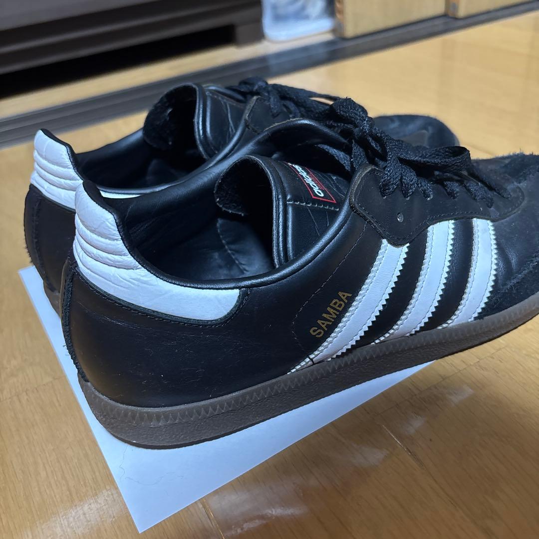 駒*り様 adidas SAMBA ブラック ホワイト スニーカー — image 3