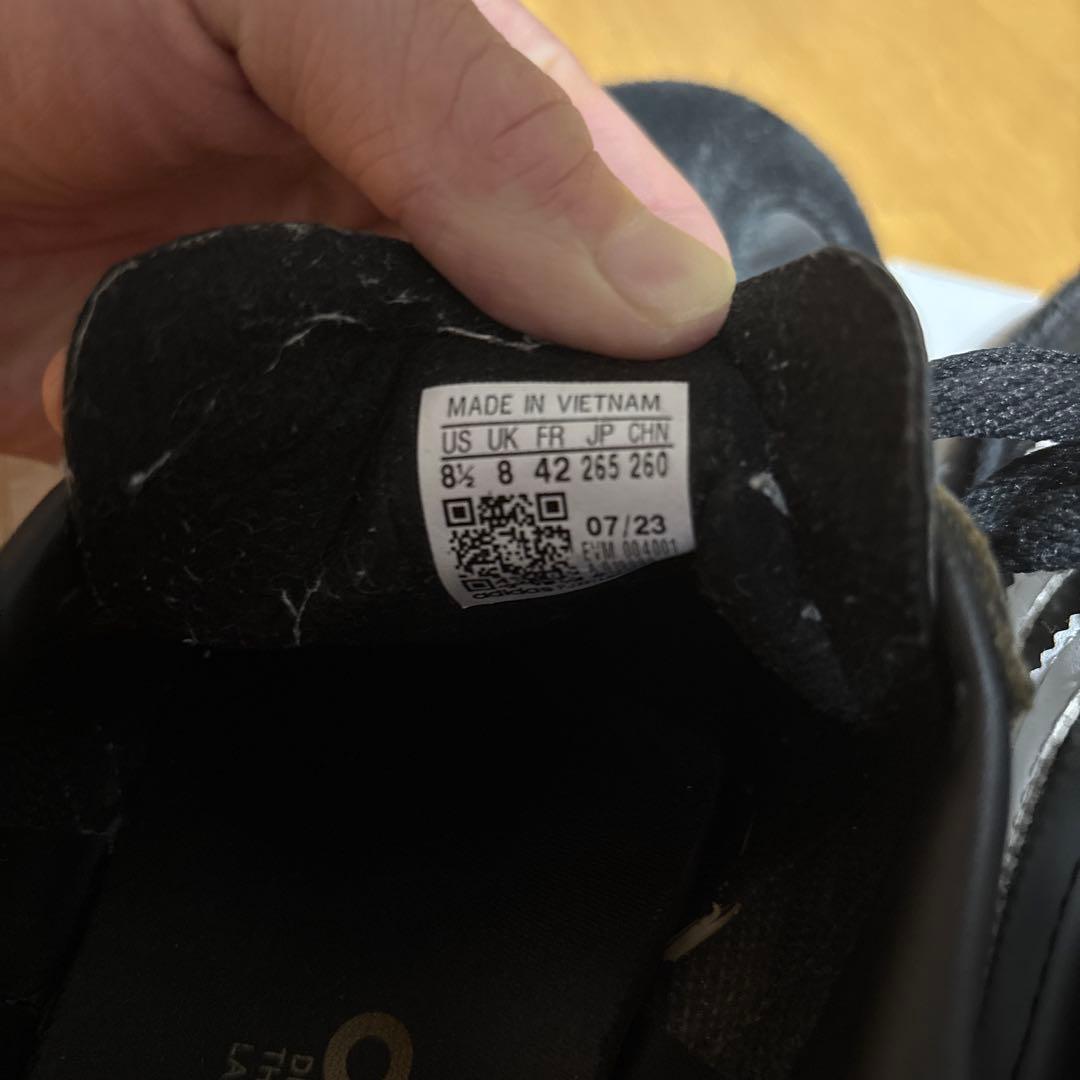 駒*り様 adidas SAMBA ブラック ホワイト スニーカー — image 5