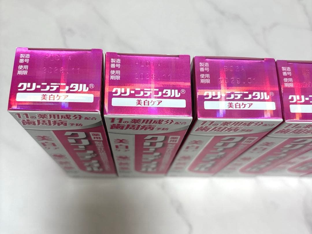 薬用歯磨き粉　クリーンデンタル　美白ケア　100g×6個セット — image 2