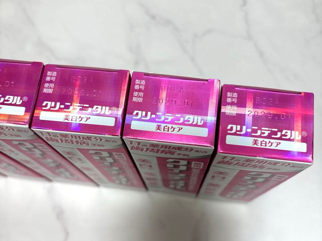 薬用歯磨き粉　クリーンデンタル　美白ケア　100g×6個セット — image 3