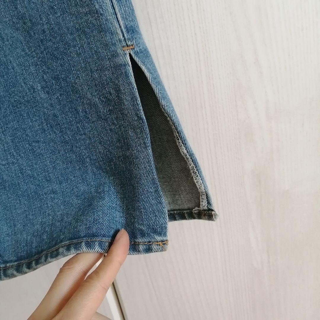 未使用　Mila Owen デニムパンツ　ジーパン　ジーンズ　ライトブルー — image 5