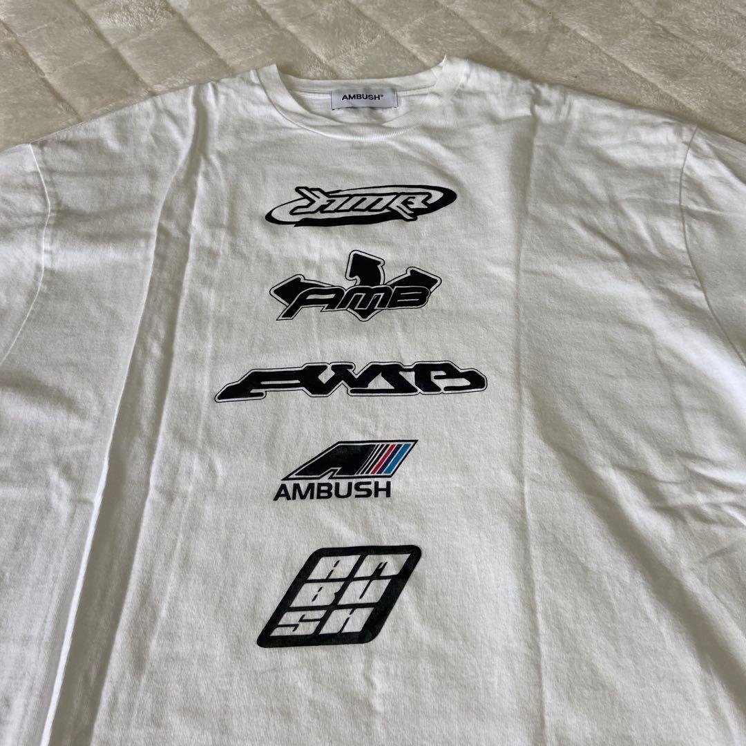 AMBUSH ロゴプリント Tシャツ ホワイト — image 2