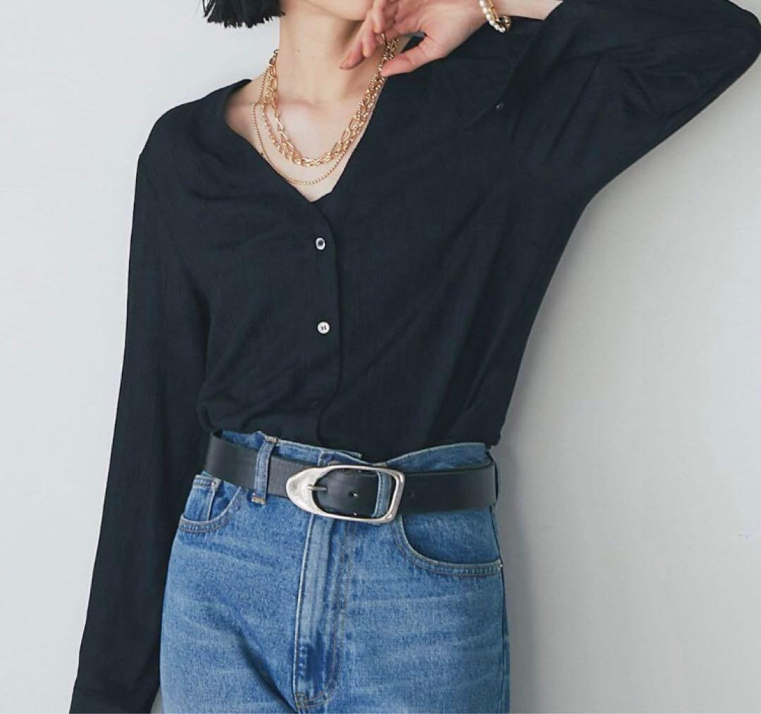 Trip by RIVE DROITE Vネックハオリシャツ — image 2