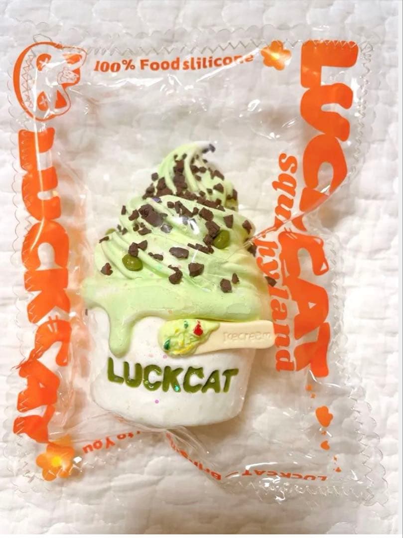 人気！【本日限定】LUCK CAT ラックキャット　アイス　しずか抹茶 — image 2