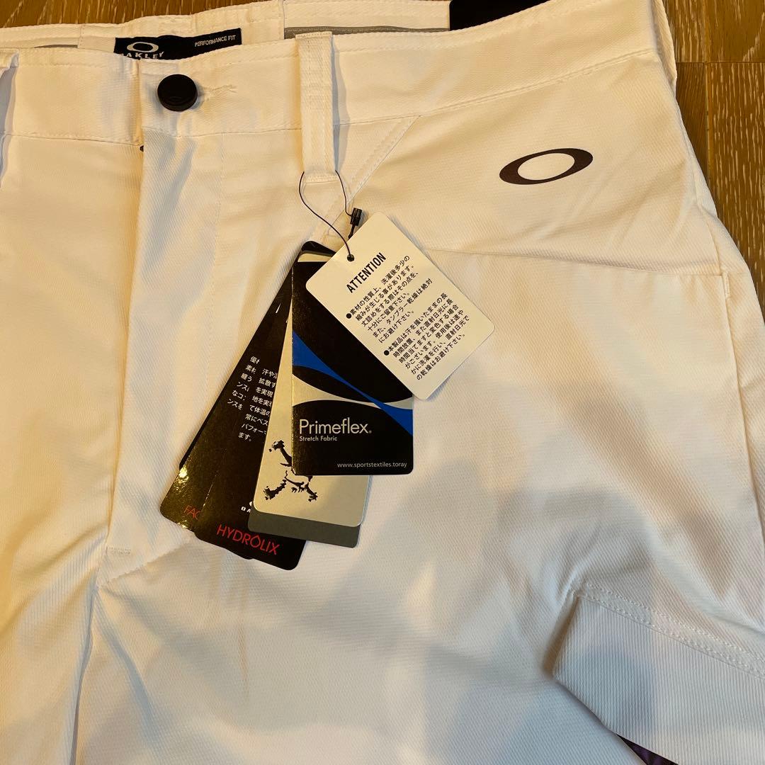コテツ様専用　OAKLEY オークリー スカル　ゴルフパンツ ホワイト　新品 — image 2