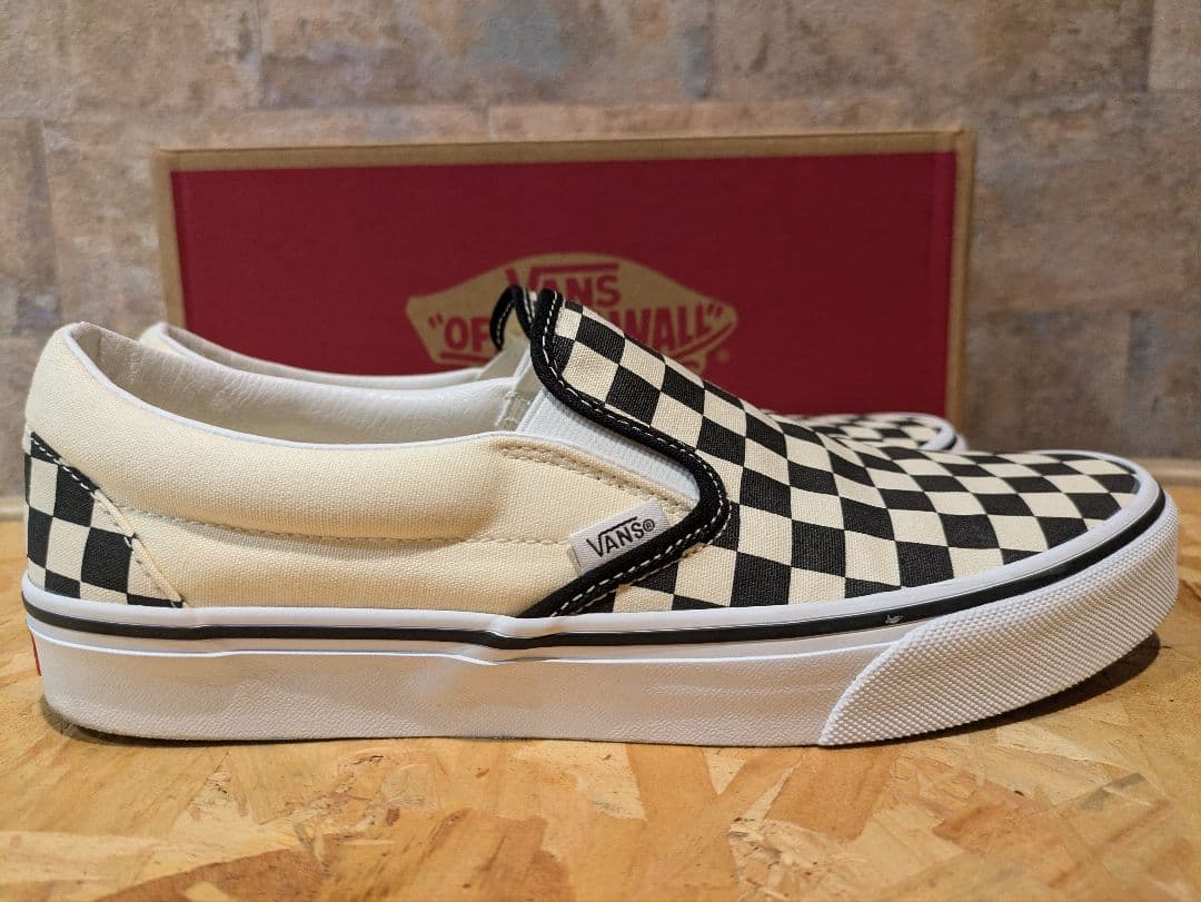 VANS US企画 スリッポン 白黒チェック柄 チェッカー柄 28.5cm — image 4