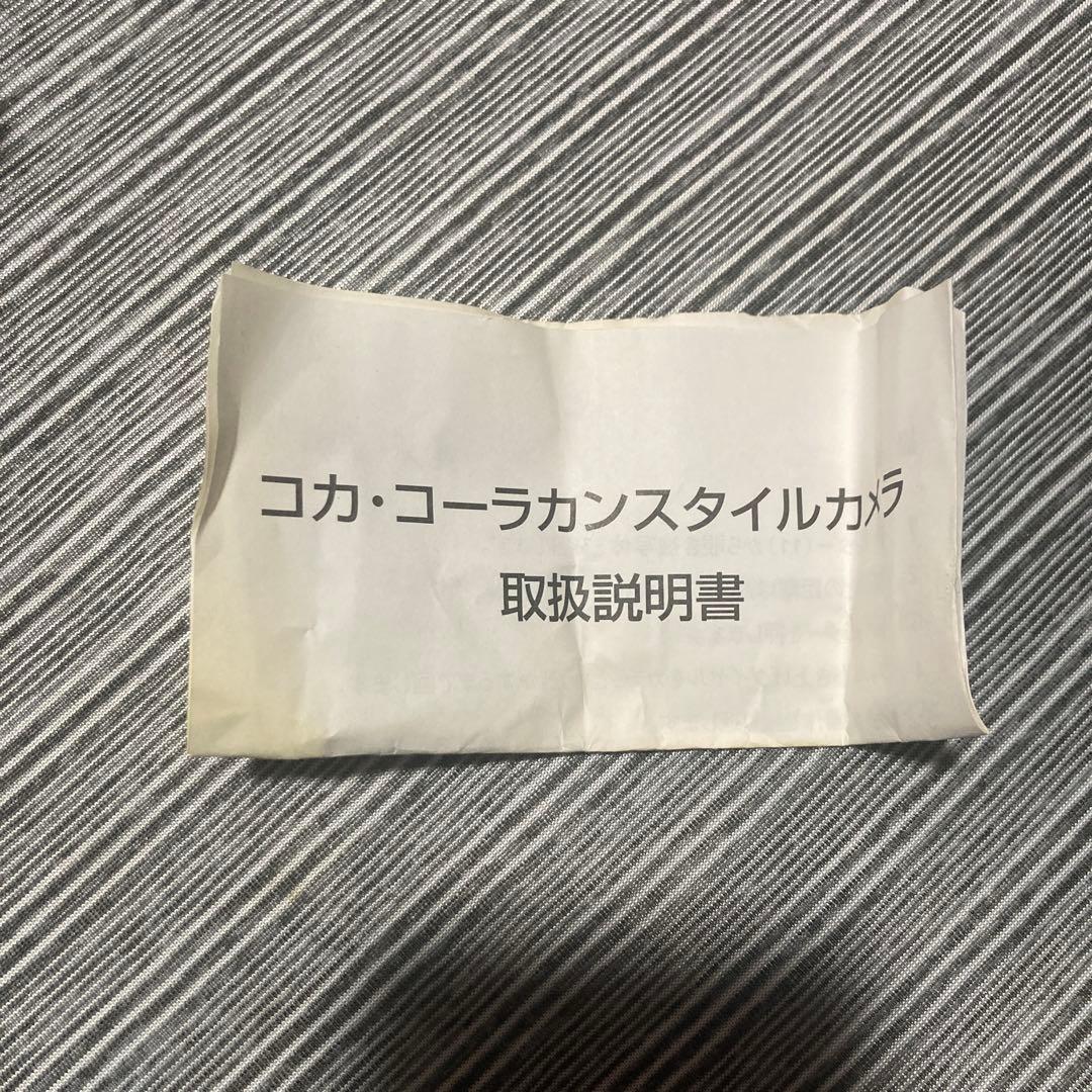 Coca-Cola コカコーラ カンスタイルカメラ コーラ缶デザイン — image 3