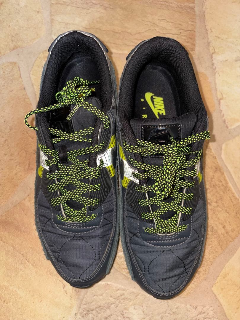 NIKE AIR MAX 90 スニーカー ブラック イエロー — image 2