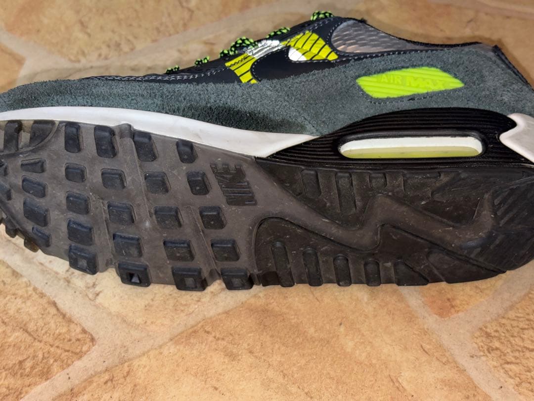 NIKE AIR MAX 90 スニーカー ブラック イエロー — image 3