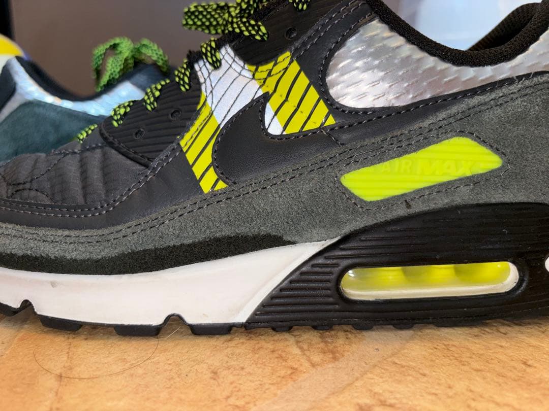 NIKE AIR MAX 90 スニーカー ブラック イエロー — image 5