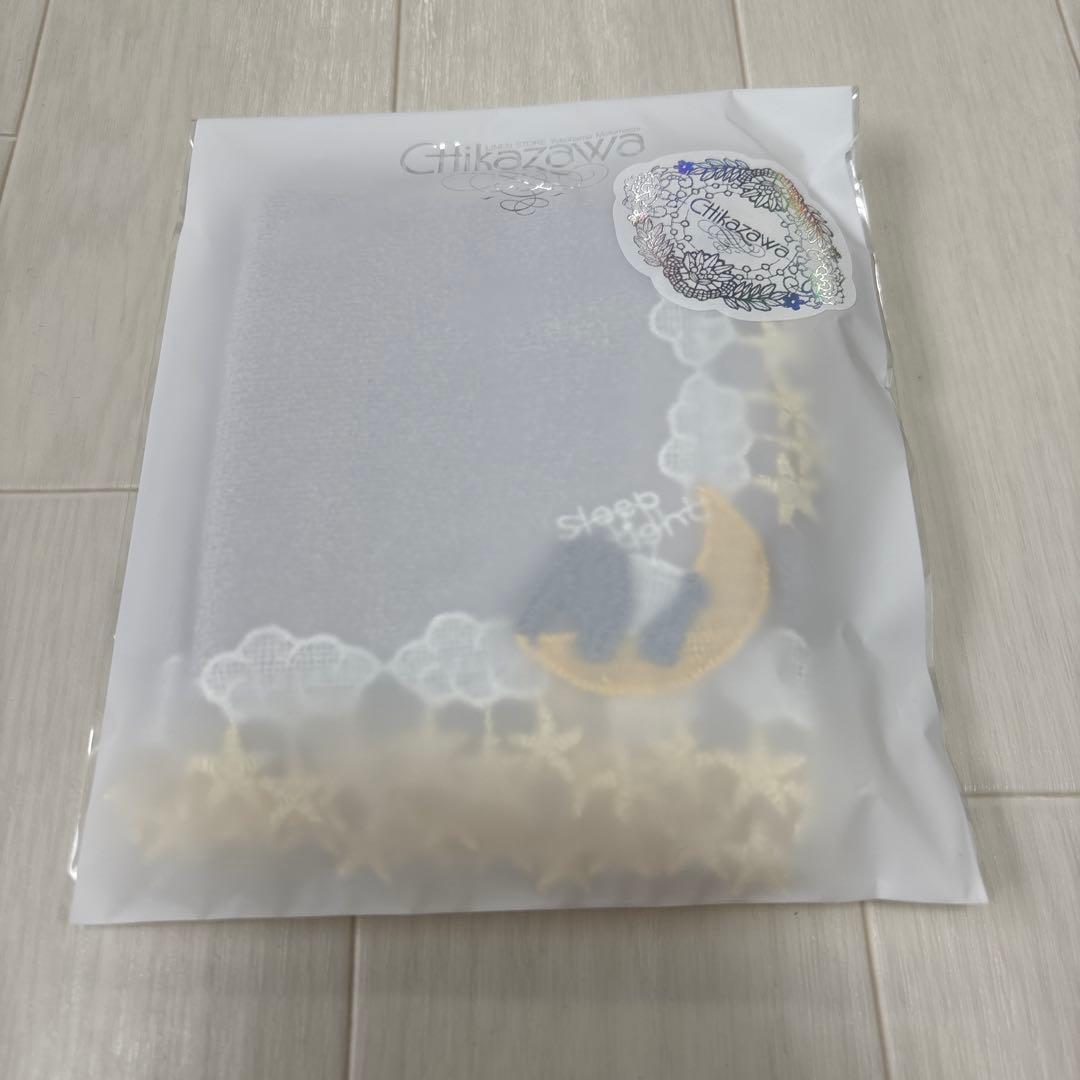 近沢レースタオルハンカチ 夢喰いバク　グレー　新品未開封 — image 2