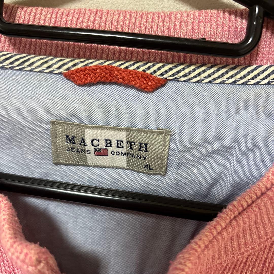 MACBETH ピンク　ニット　カットソー　大きいサイズ　4L — image 2