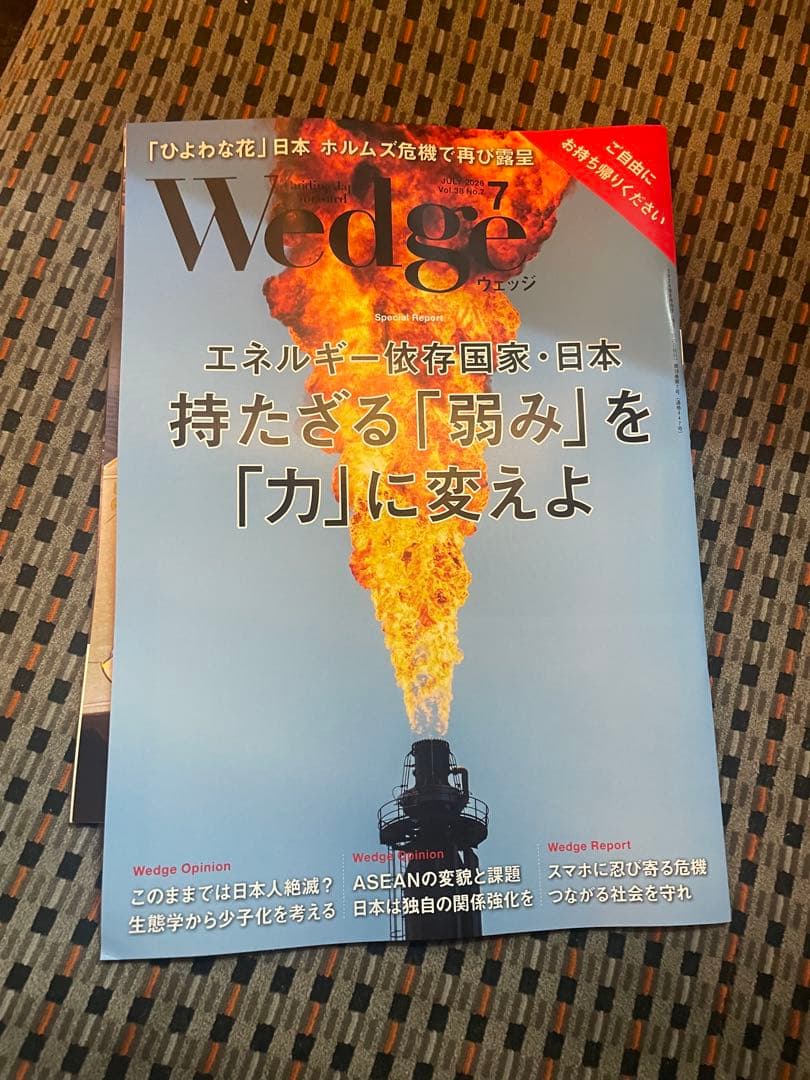 雑誌「Wedge」と「ひととき」のセット、 両方とも２０２６年７月号、最新刊 — image 4