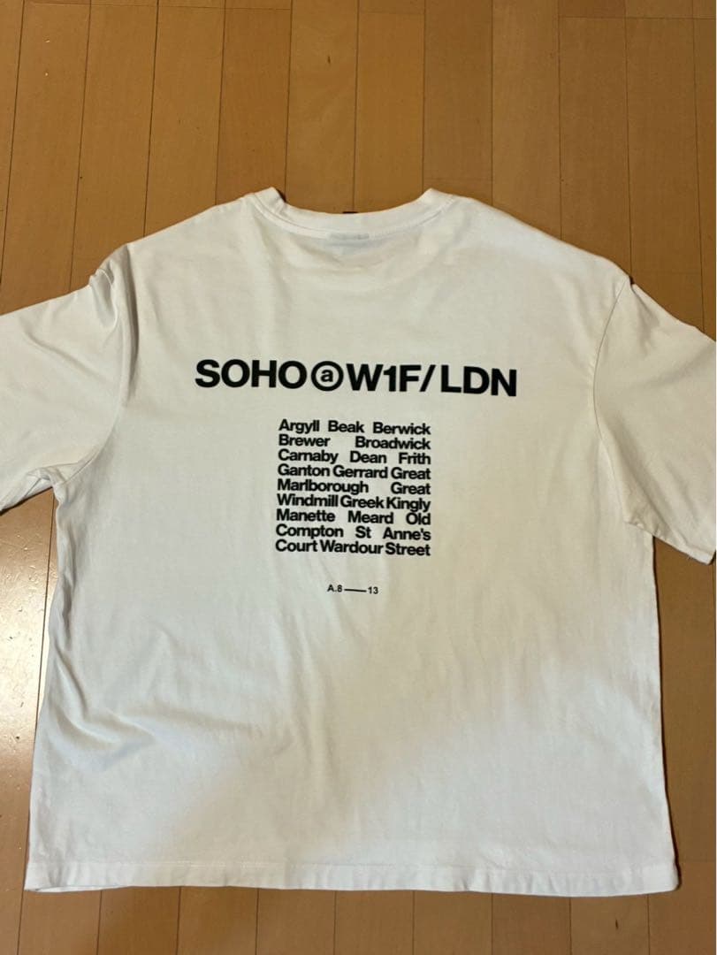 SOHO@W1F/LDN プリント Tシャツ ホワイト — image 2