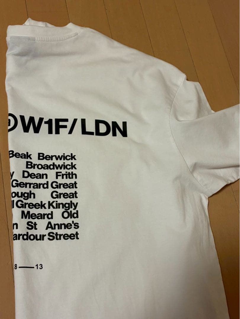 SOHO@W1F/LDN プリント Tシャツ ホワイト — image 4