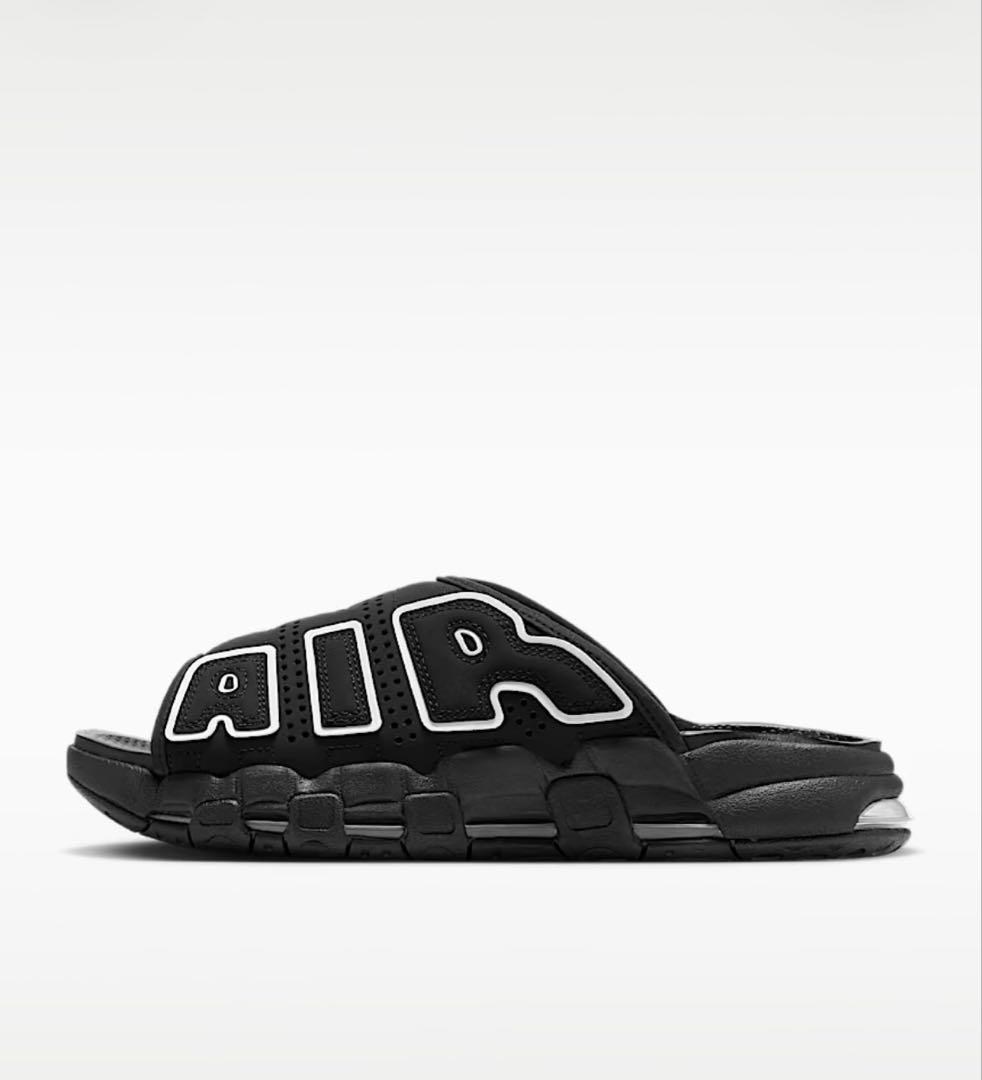 26cm Nike エア モア アップテンポ Slide "Black" 新品 — image 3