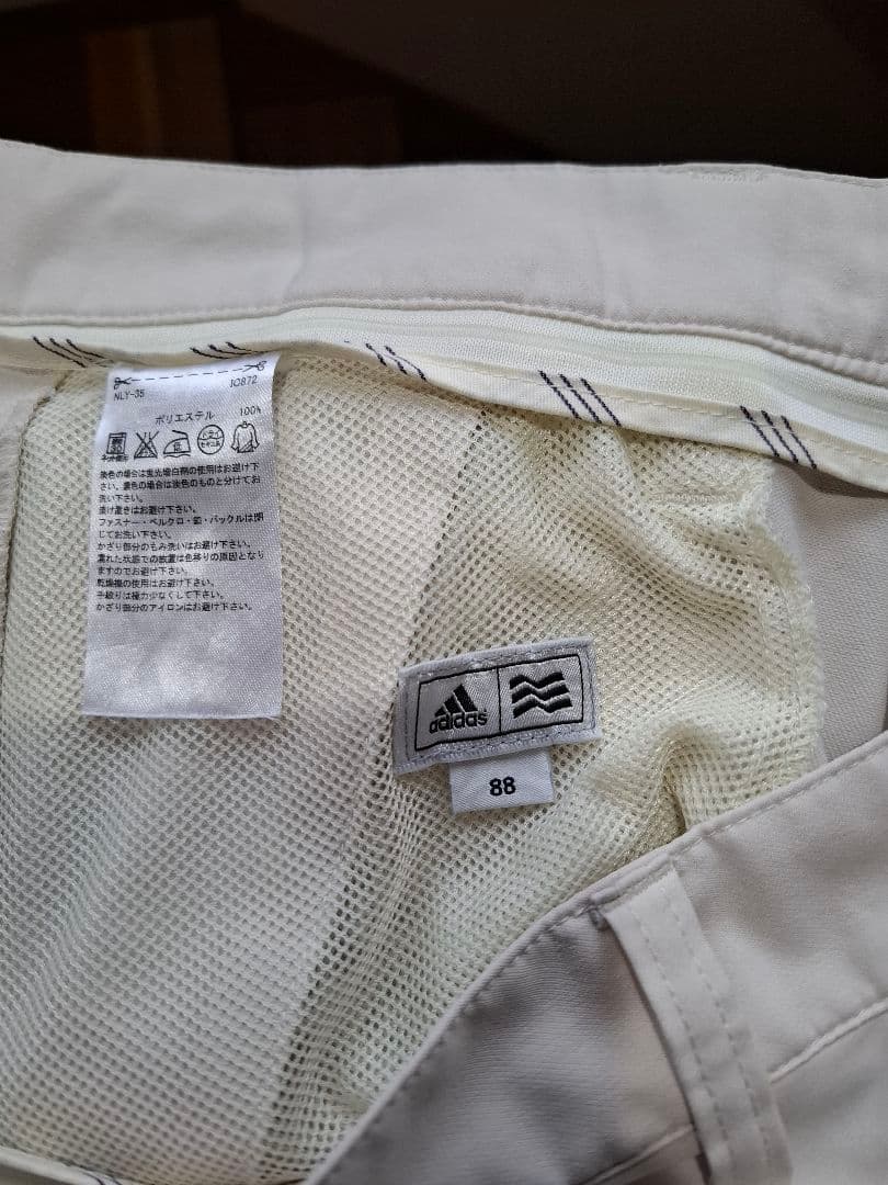 adidas ゴルフパンツ オフホワイト — image 4