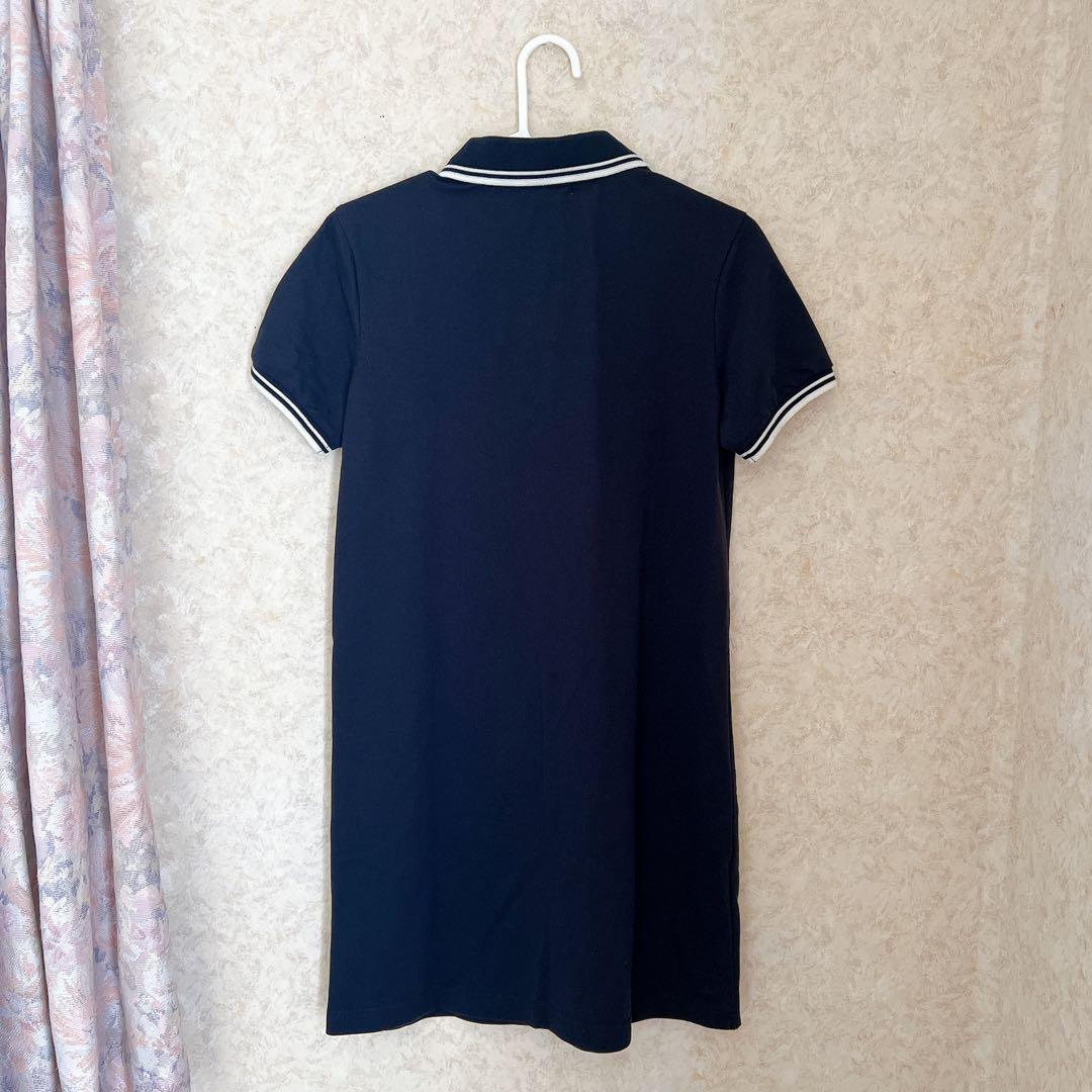 U.S. POLO ASSN ラインデザイン 鹿子 ポロワンピース ミニ丈　M — image 4