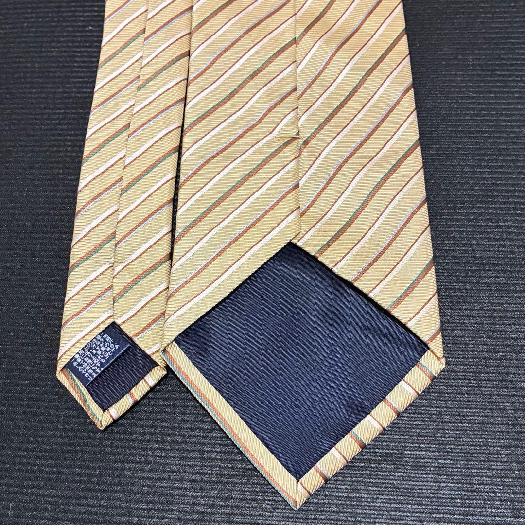 BRICK HOUSE ブリックハウス ネクタイ ベージュ ストライプ — image 5