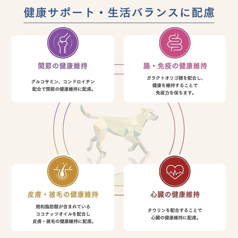 ⭐大地のレシピ ドッグフード 成犬用 チキン1kg 3個セット アイリスオーヤマ — image 4