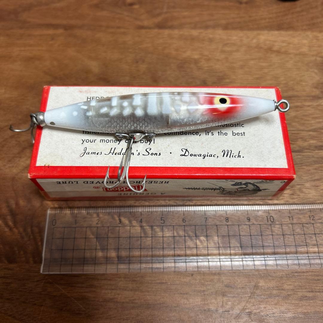 希少アメリカンオールド！　 へドン ダイイングクイーバー　箱付き　胴割れ中古品！ — image 2