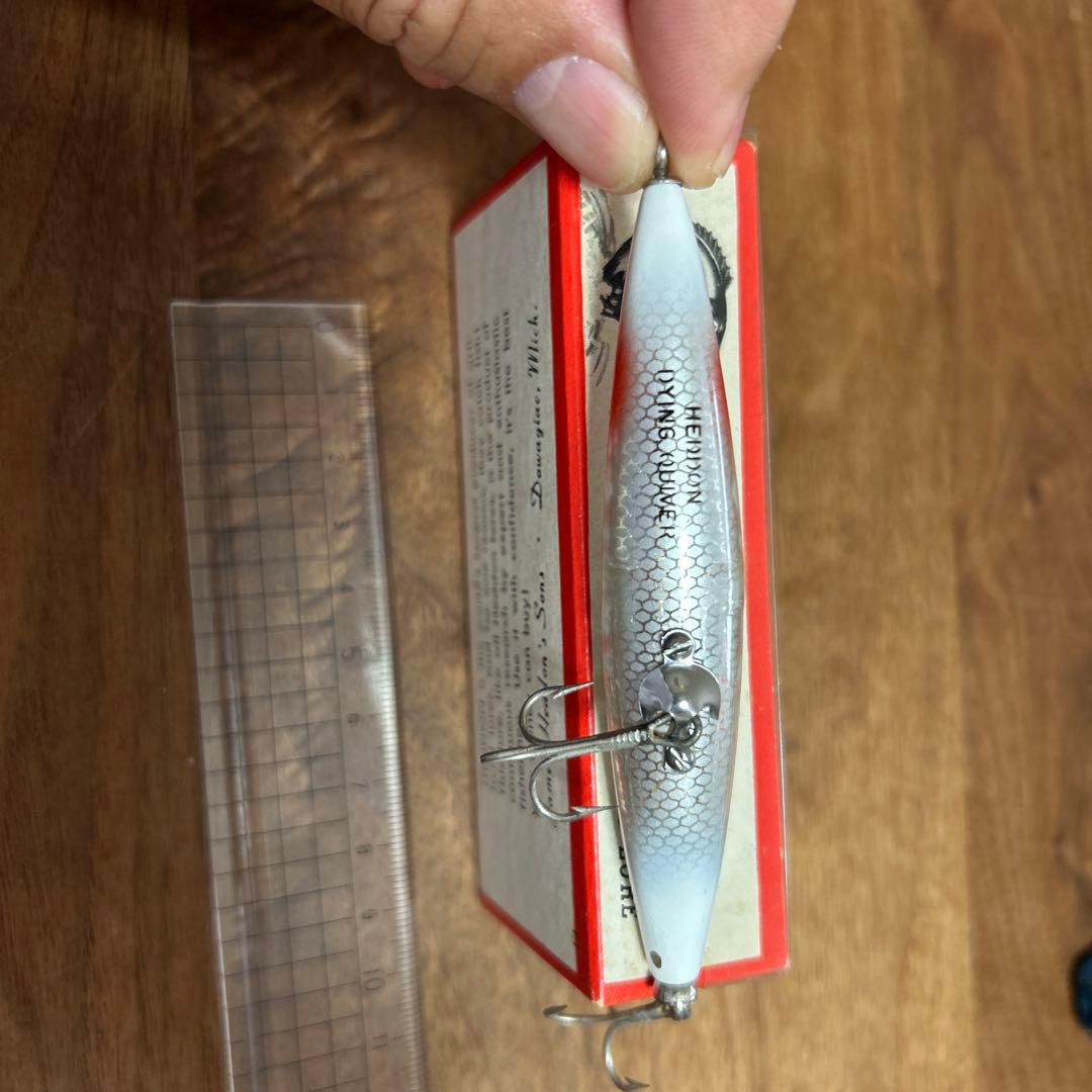 希少アメリカンオールド！　 へドン ダイイングクイーバー　箱付き　胴割れ中古品！ — image 4