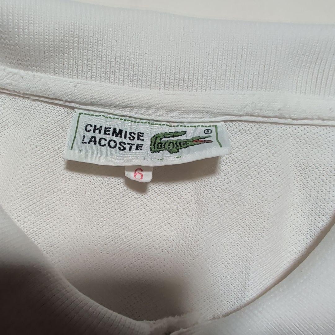 LACOSTE ポロシャツ ホワイト サイズ6 — image 2