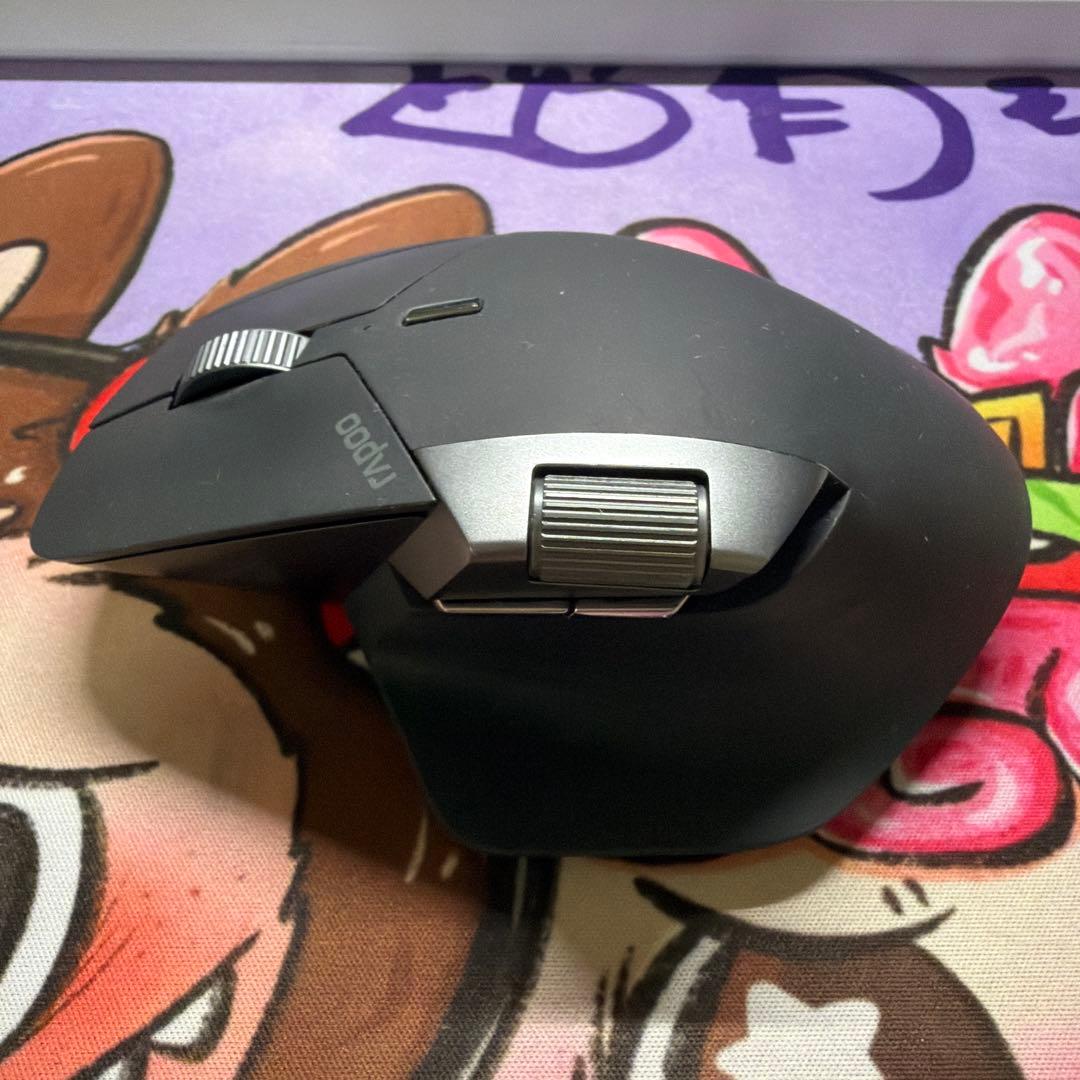 Rapoo ワイヤレスマウス 本体 ブラック — image 2