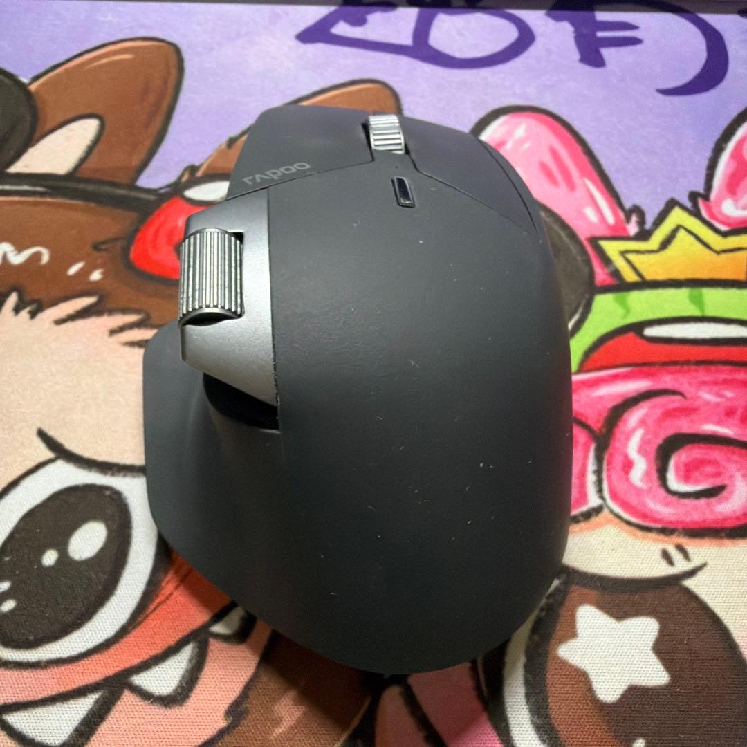 Rapoo ワイヤレスマウス 本体 ブラック — image 3