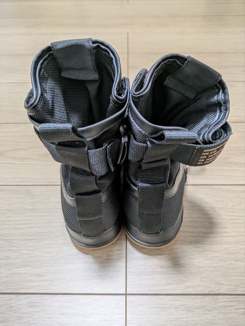 NIKE SF AF1 BK/GUM 26.5cm — image 4