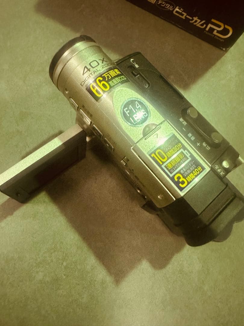 SHARP VL-PD3 MiniDV デジタルビデオカメラ 完動品 箱・ — image 3