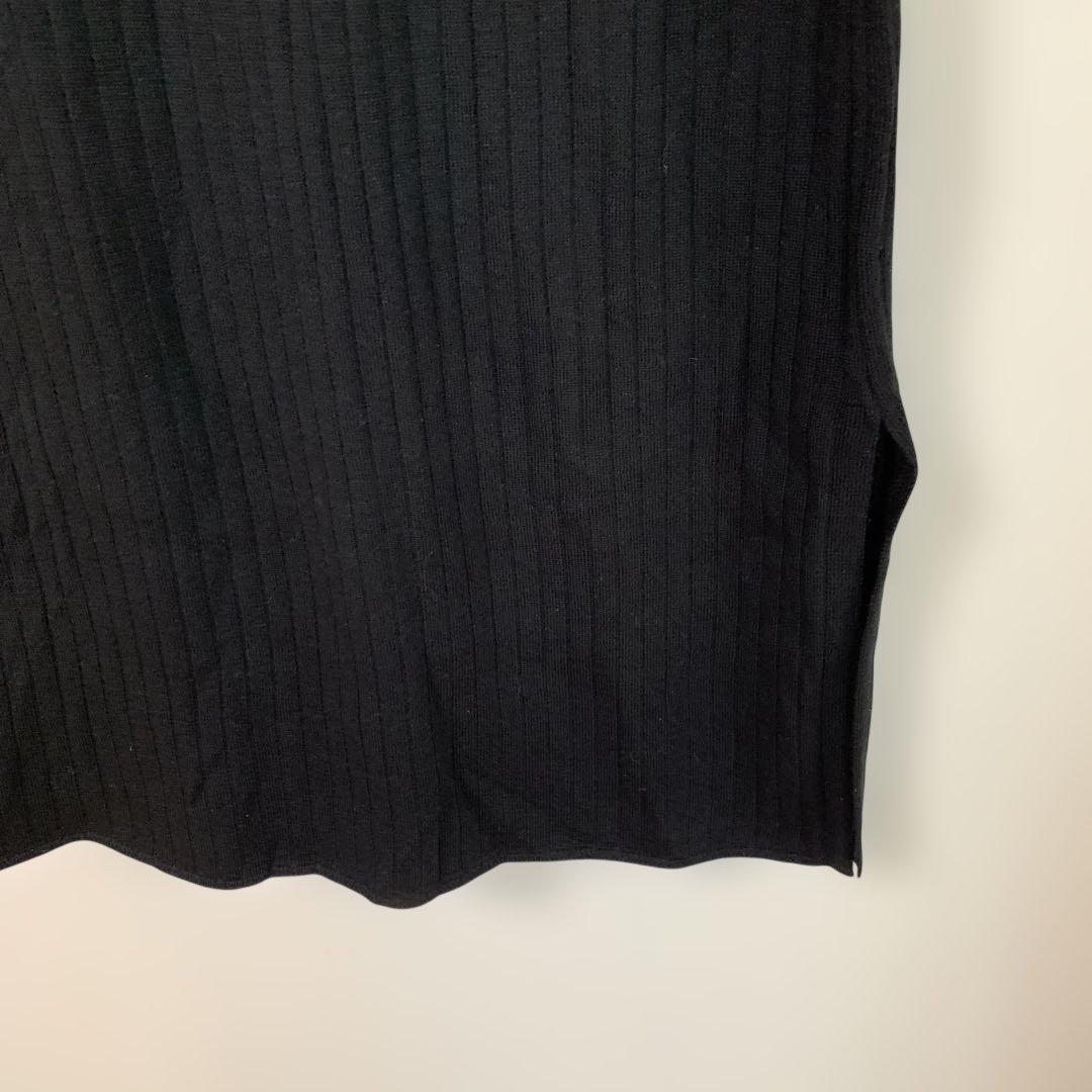 新品タグ付き　UNIQLO メリノブレンドリブスカート M — image 5
