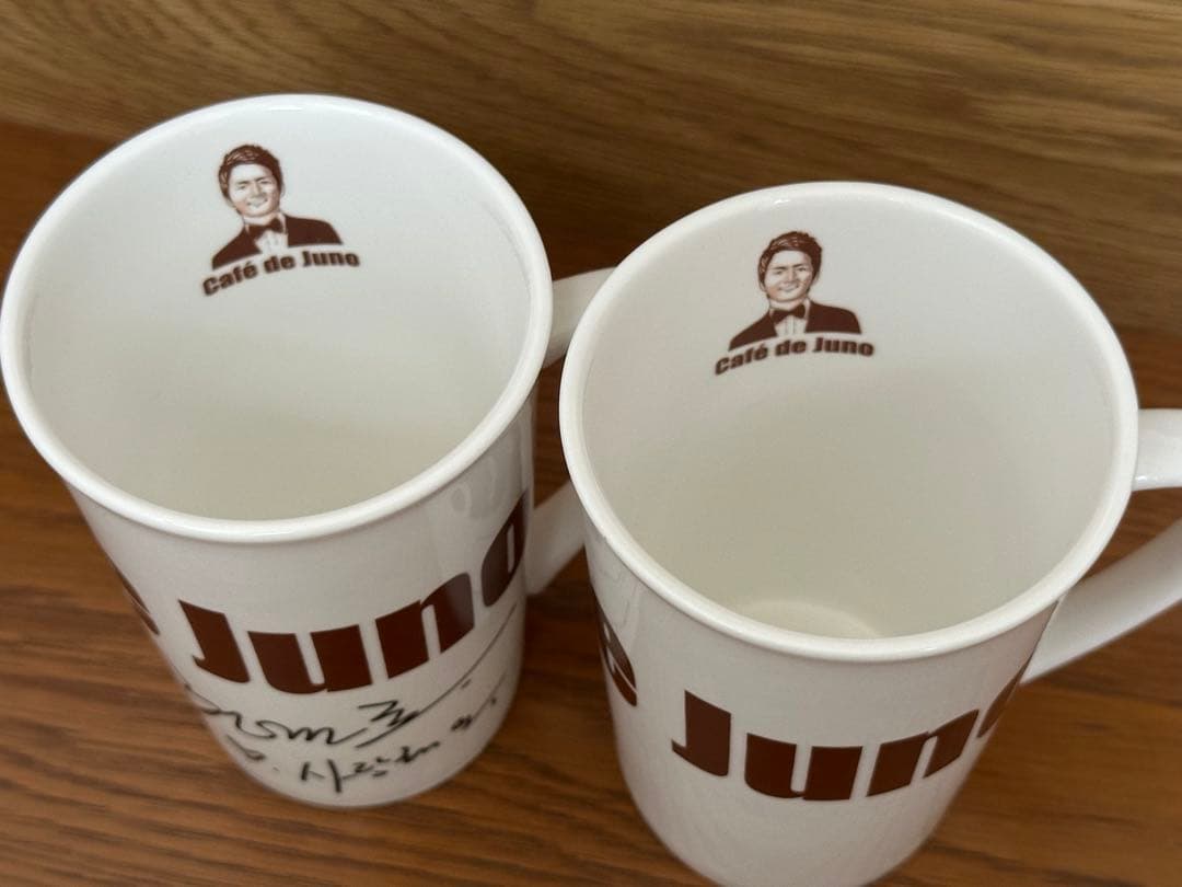 チョンジュノ マグカップ　サイン入り　2個セット — image 2