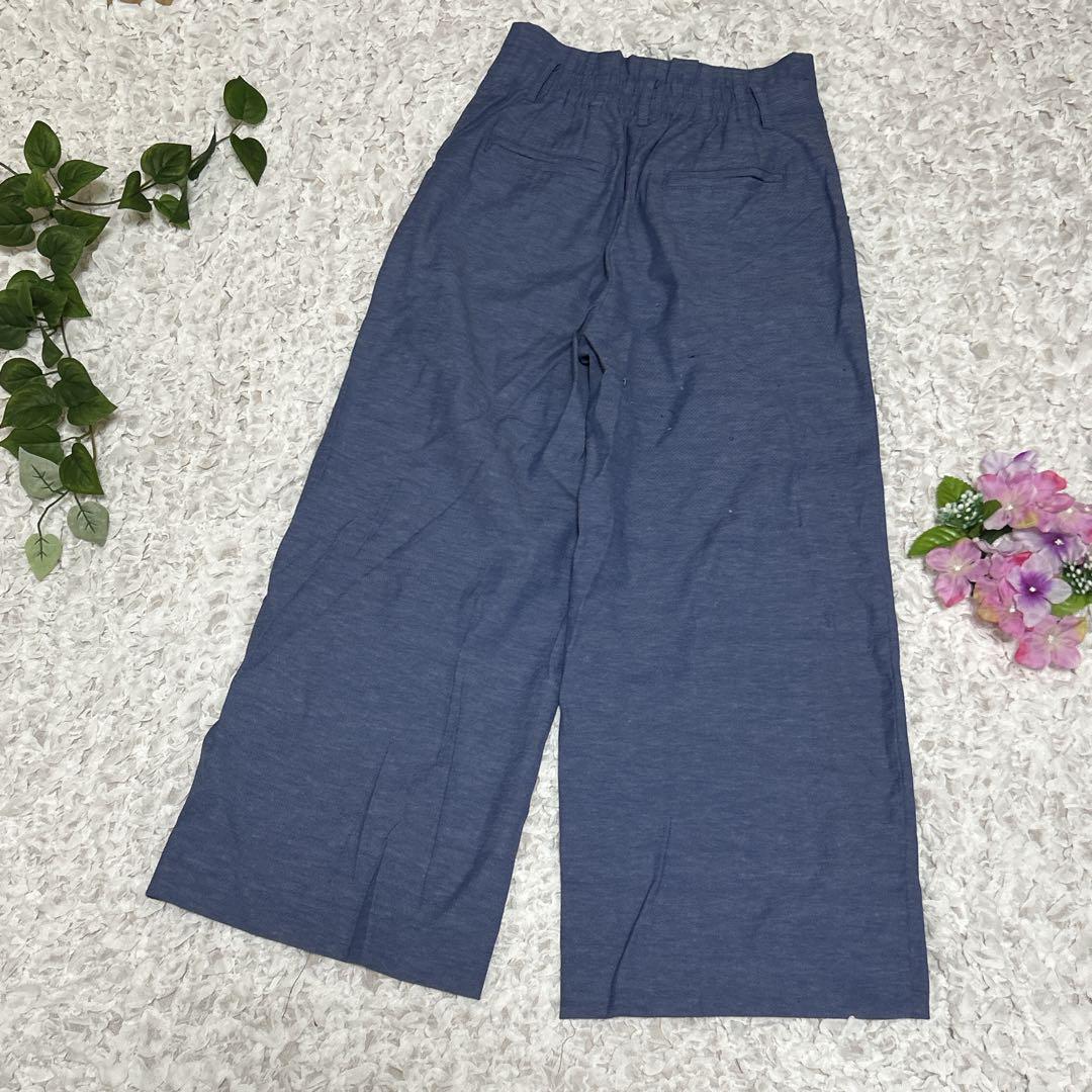 cielo 様専用PLST】プラステ【M】ワイドパンツ/青　ウエストゴム — image 2